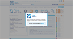Desktop Screenshot of canalmedico.org