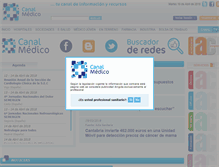 Tablet Screenshot of canalmedico.org